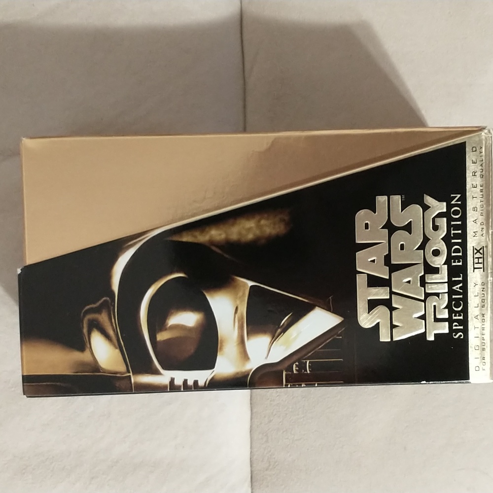 1997 Star Wars Trilogy Special Edition VHS Set